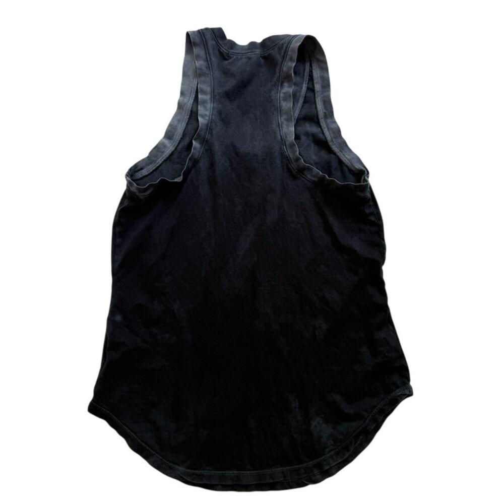 Cotton Citizen Ombre Fade Racerback Tank Black Grey Small Cotton USA - Picture 5 of 5